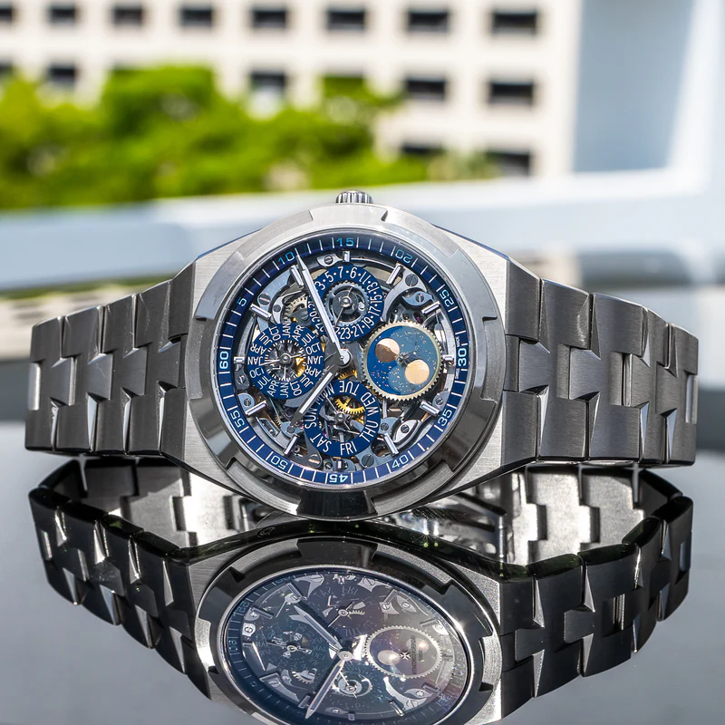Imperium Moonphase Silver Blue