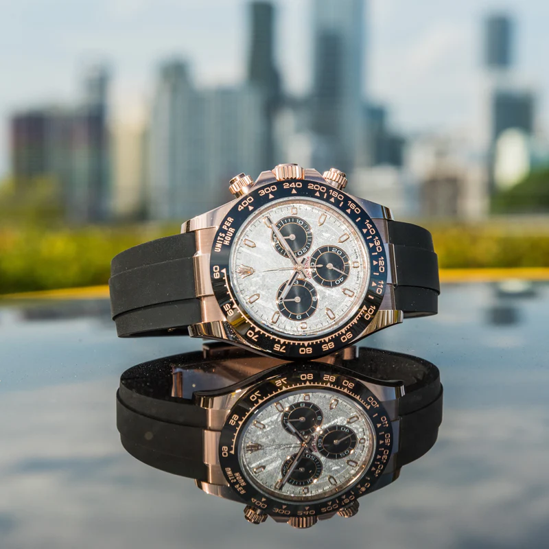 Imperium Chronograph Rose Silver