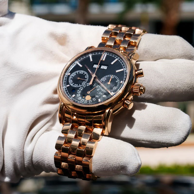 Luxury Watches - Grandmaster Rose Gold Chronograph