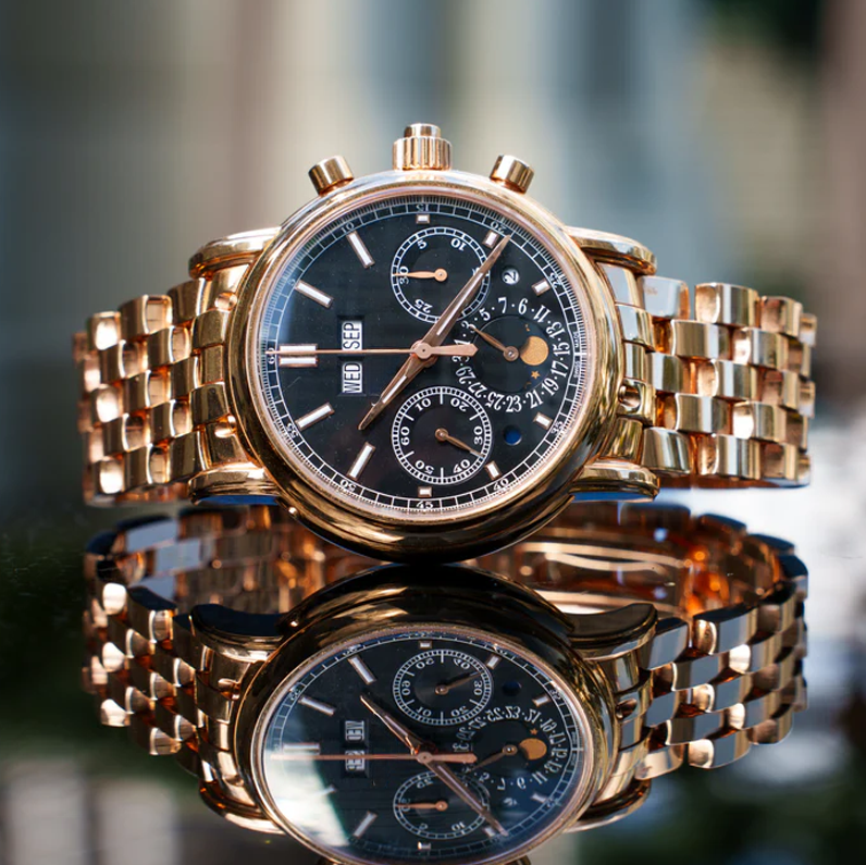 Luxury Watches - Grandmaster Rose Gold Chronograph