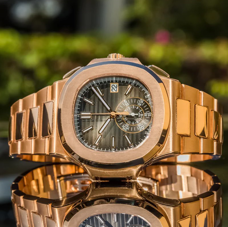 Luxury Watches - Heritage Rose Gold Chronograph