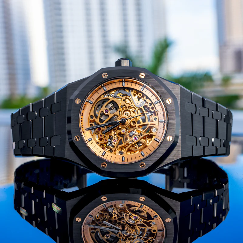 Imperium Skeleton Black Gold