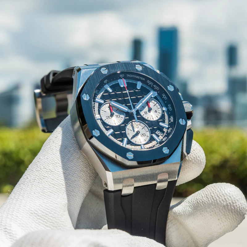 Imperium Chronograph Black Steel