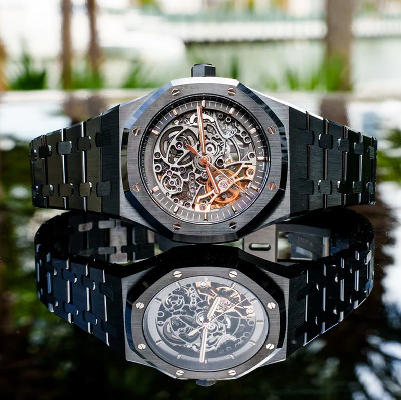 Luxury Watches - Shadow Elite Skeleton