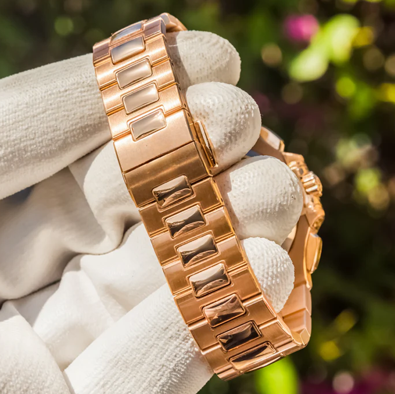 Luxury Watches - Heritage Rose Gold Chronograph
